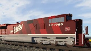 Cheyenne Wyoming Railfanning In The Morning with Heritage units and much more [upl. by Sire858]