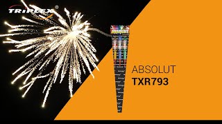 FAJERWERKI TXR793 RAKIETY ABSOLUT F2 TRIPLEX FIREWORKS [upl. by Ennazor915]