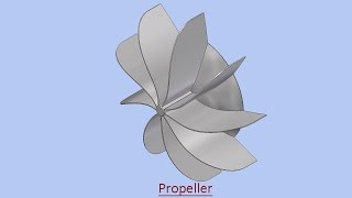 Propeller  Autodesk Inventor Tutorial [upl. by Lord]