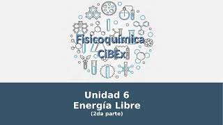 Fisicoquímica CiBEx  Modulo 6 Parte 2  Energía libre [upl. by Kachine]