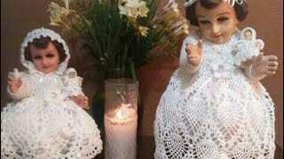 ropones para niño dios en crochet [upl. by Lashonde]