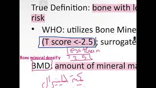 Osteoporosis شرح [upl. by Oiramed]