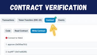 Verify Contract on Etherscan  verify contract [upl. by Nebur]