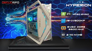 DECLICINFOcom  CONFIG HYPERION RTX4090 I9 14900KF 32GO 122024 [upl. by Kaasi]