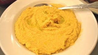 Receita de Hummus de grão de bico com tahine [upl. by Ainslie]