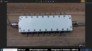 Waveguide Bandpass Filter 2444 GHz [upl. by Aivatnahs]