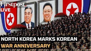 WATCH North Korea Holds Parade Marking 71st Anniversary of Korean War Armistice [upl. by Sada]