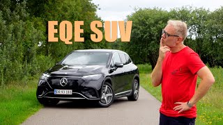 Mercedes Benz EQE SUV  ENESTÅENDE ELBIL men [upl. by Button]