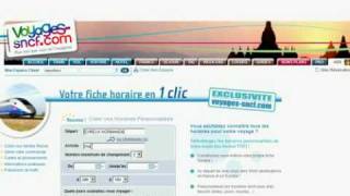 Trouver les horaires SNCF dun trajet [upl. by Wilfred]