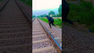 Funny train 🚃🚃🚂viralvideo comedy shorts train [upl. by Noxin449]