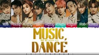 NCT 127  MUSIC DANCE Lyrics Color CodedHanRomEng [upl. by Ardnuahs]