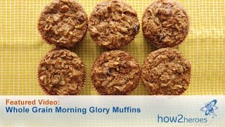 Whole Grain Morning Glory Muffins [upl. by Fasa]