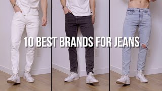 10 Best Brands for Mens Jeans on a Budget  Denim Starting at 6 [upl. by Sitoel]