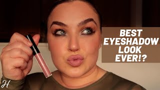 Reverse Cat Eye Makeup  Easy Makeup Tutorial for beginners  Smokey eye by Helen Russell [upl. by Orabelle]