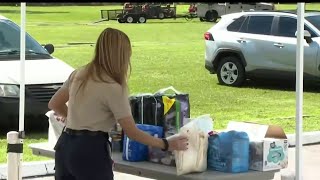 Osceola County residents donate items for Hurricane Fiona victims in Puerto Rico [upl. by Anna-Diane]