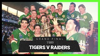 Tigers v Raiders  Grand Final 1989  Full Match Replay  NRL [upl. by Surdna]