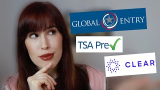 TSA Precheck vs Global Entry vs CLEAR Which One Should You Choose  Travel Talks [upl. by Epperson]