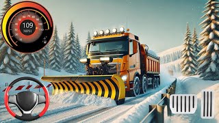 Winter ski park snow driver  Android gameplay [upl. by Amil427]