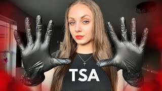 ASMR  TSA Stops You For A Pat Down 🚨 🖐 Roleplay [upl. by Eimile]