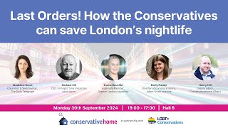 Last orders How the Conservatives can save Londons nightlife [upl. by Tarr]