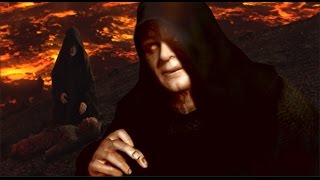 Palpatine Heals Anakin On Mustafar  Added Dialogue Edit [upl. by Selina]