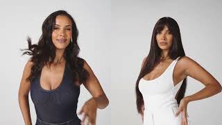 Beauty Works x Maya Jama I Before amp After – XXS Weft amp Clip In Fringe [upl. by Aneerehs60]