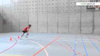 Leichtathletik  Tests 43 KastenWeitsprung  Niveau 4 U12U14 [upl. by Ashton]