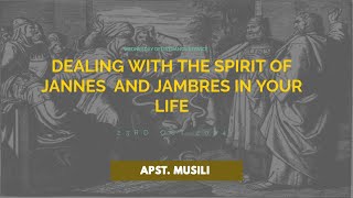 Dealing With the Spirit of Jannes and Jambres in Your Life  Apostle Francis Musili [upl. by Naginarb999]