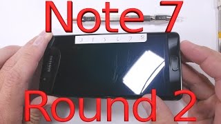 Note 7 Scratch Test  CORRECTION VIDEO  Gorilla Glass 5 [upl. by Haney]