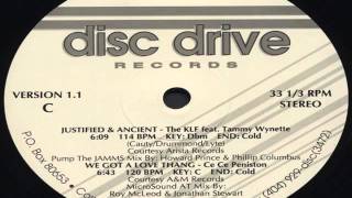 The KLF Justified amp Ancient Disc Drive [upl. by Chapen]