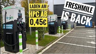 Freshmile is back  laden am HPC ab 045€ pro kWh ejin HPC [upl. by Allac141]