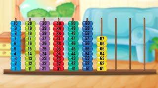 Counting 1 to 100  Interactive Numbers Learning for Toddlers and Kids [upl. by Ahsek795]