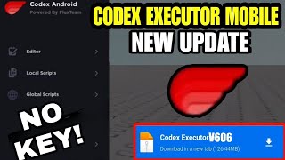 Codex Executor New Update V606 Better than DeltaampFluxus Executor Mobile With Hohohub script showcase [upl. by Fahy]