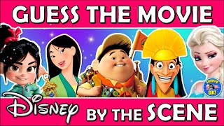 Guess the quotDISNEY MOVIEquot By The quotSCENEquot QUIZ  MOVIE QUIZCHALLENGETRIVIA [upl. by Dunseath]