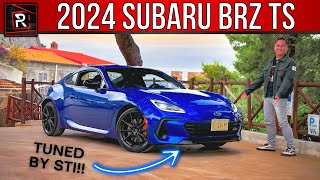 The 2024 Subaru BRZ tS Is A Track Ready Sports Car For A Novice Enthusiast [upl. by Maurilla552]