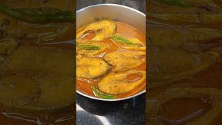 Ilish Macher Tel Jhal 😋 cooking trending viralvideo [upl. by Iccir]