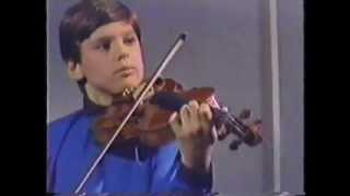 11 years old  MarcAndre Gautier  Violin [upl. by Dnalerb]