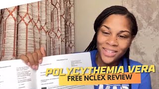 Winning Wednesday Polycythemia Vera Free NCLEX Review [upl. by Sarena]