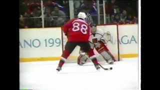 Did Hašek Stop Lindros in the Shootout Nagano Olympics 1998 SemiFinal Czech v Canada [upl. by Dehnel]