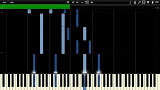 Welsh National Anthem Synthesia Piano MIDI [upl. by Tlihcox]