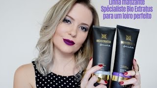 Linha matizante Spécialiste Bio Extratus para um loiro perfeito [upl. by Shurlock118]