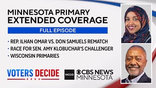 Ilhan Omar faces Don Samuels in Minnesota primary rematch  LIVE Election Special [upl. by Nali]