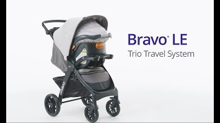 Chicco Bravo LE Travel System Product Demonstration [upl. by Aneekal]