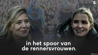 In het spoor van mevrouw Wout van Aert en Mathieu van der Poel op het WK in Hoogerheide [upl. by Ueihttam]