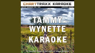 Youll Never Walk Alone Karaoke Version In the Style of Tammy Wynette [upl. by Hashimoto]