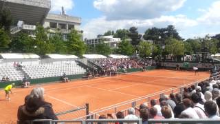 ArnaboldiHerbert 64 36 2725 Match Point Quali RG 2015 [upl. by Melvina]