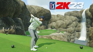 COPPERHEAD CANYON IS INCREDIBLE  Fantasy Course Of The Week 103  PGA TOUR 2K23 Gameplay [upl. by Keg]