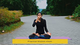 Benefits of Anuloma viloma pranayama  Malayalam [upl. by Airdnazxela]