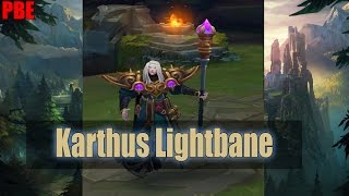 Nuevo Skin  Karthus maldicion de la Luz Karthus Lightbane 975RP [upl. by Stevena210]