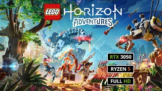 Lego Horizon Adventures Acer nitro 5  RTX 3050 RYZEN 5 7535HS 8GB DE RAM [upl. by Ramedlab]